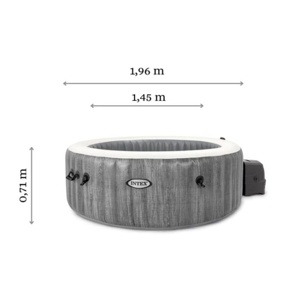 Pure Spa gonflable INTEX Baltik rond 4 places – Image 3