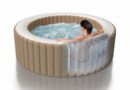 Pure Spa gonflable INTEX Sahara rond 6 places