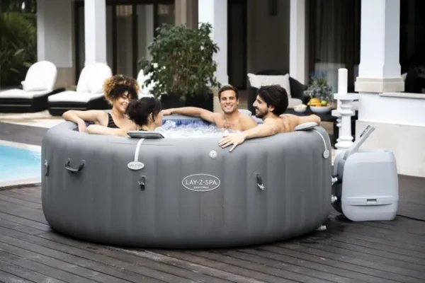 Spa gonflable SANTORINI hydro, rond 5/7 personnes – Image 4