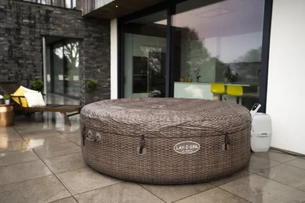 Spa gonflable LAY-Z ST MORITZ BESTWAY, 5/7 places, rond – Image 5