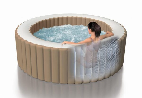 Pure Spa gonflable INTEX Sahara rond 6 places – Image 2
