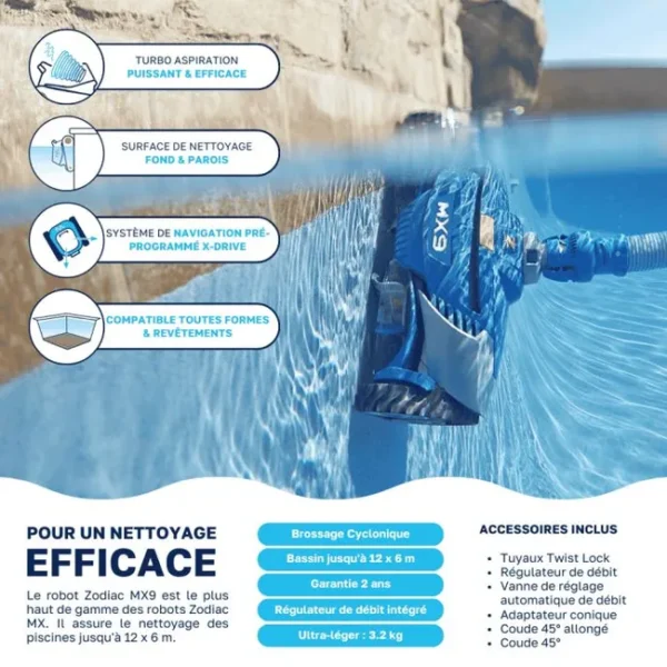 Robot piscine Zodiac MX9 – Image 3