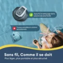 Robot Piscine Sans Fil PoolEco 10s ULTENIC – 90 min d’Autonomie %