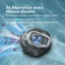 Robot Piscine Sans Fil PoolEco 10s ULTENIC – 90 min d’Autonomie %