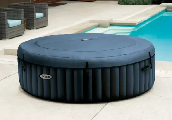 Pure Spa gonflable INTEX Blue Navy rond 6 places + Kit d'entretien – Image 5